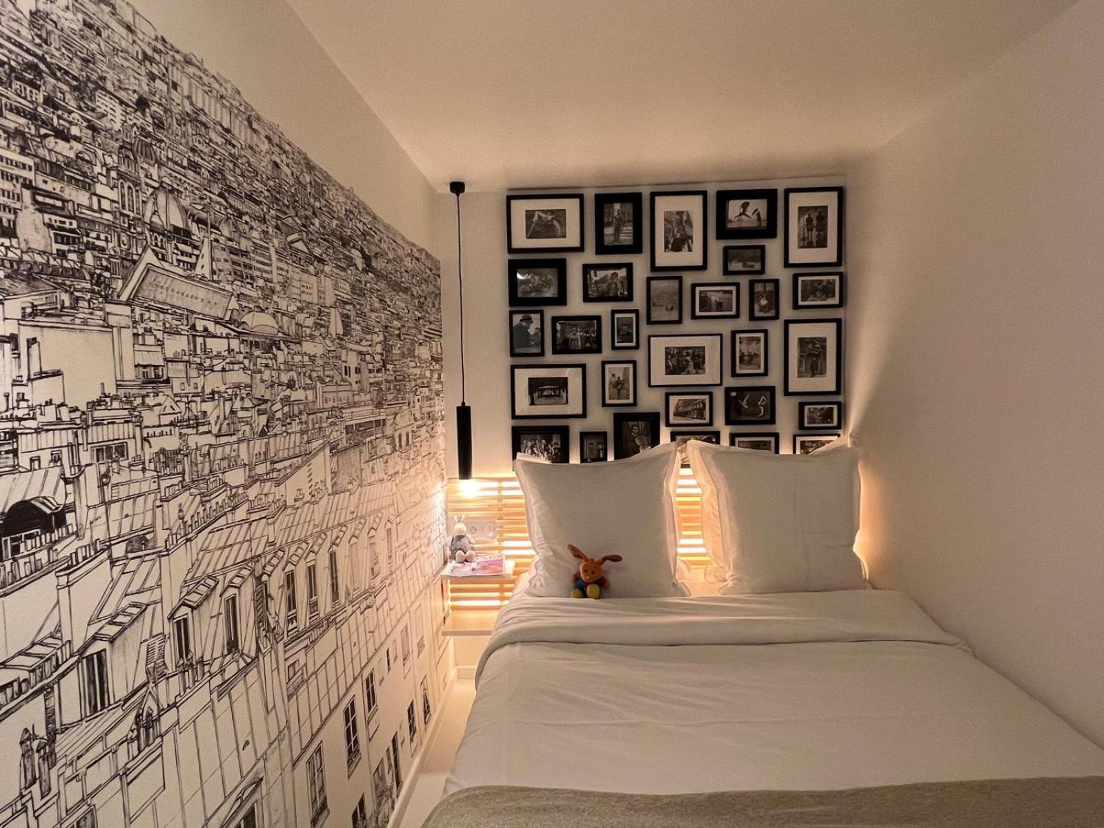 Appartement Design Quartier Montmartre-Sacre-Coeur! Paris Xviiie Ngoại thất bức ảnh